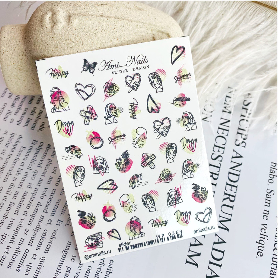 Ami Nails Slider Design WP0369