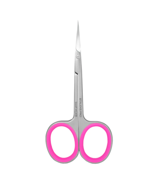 Staleks Pro Smart 41 Type 3 Professional Cuticle Scissors with Hook SS-41/3