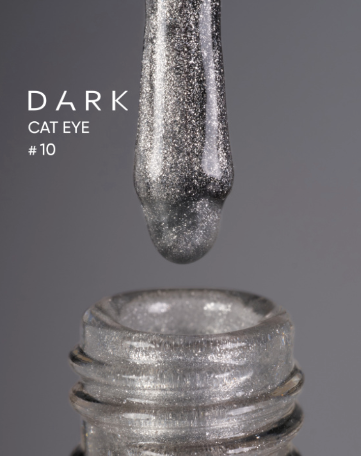 Gel Polish Dark Cat eye #10