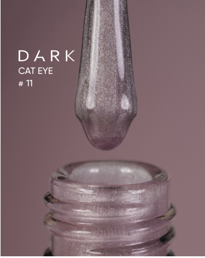 Dark Gel Polish Cat eye #11