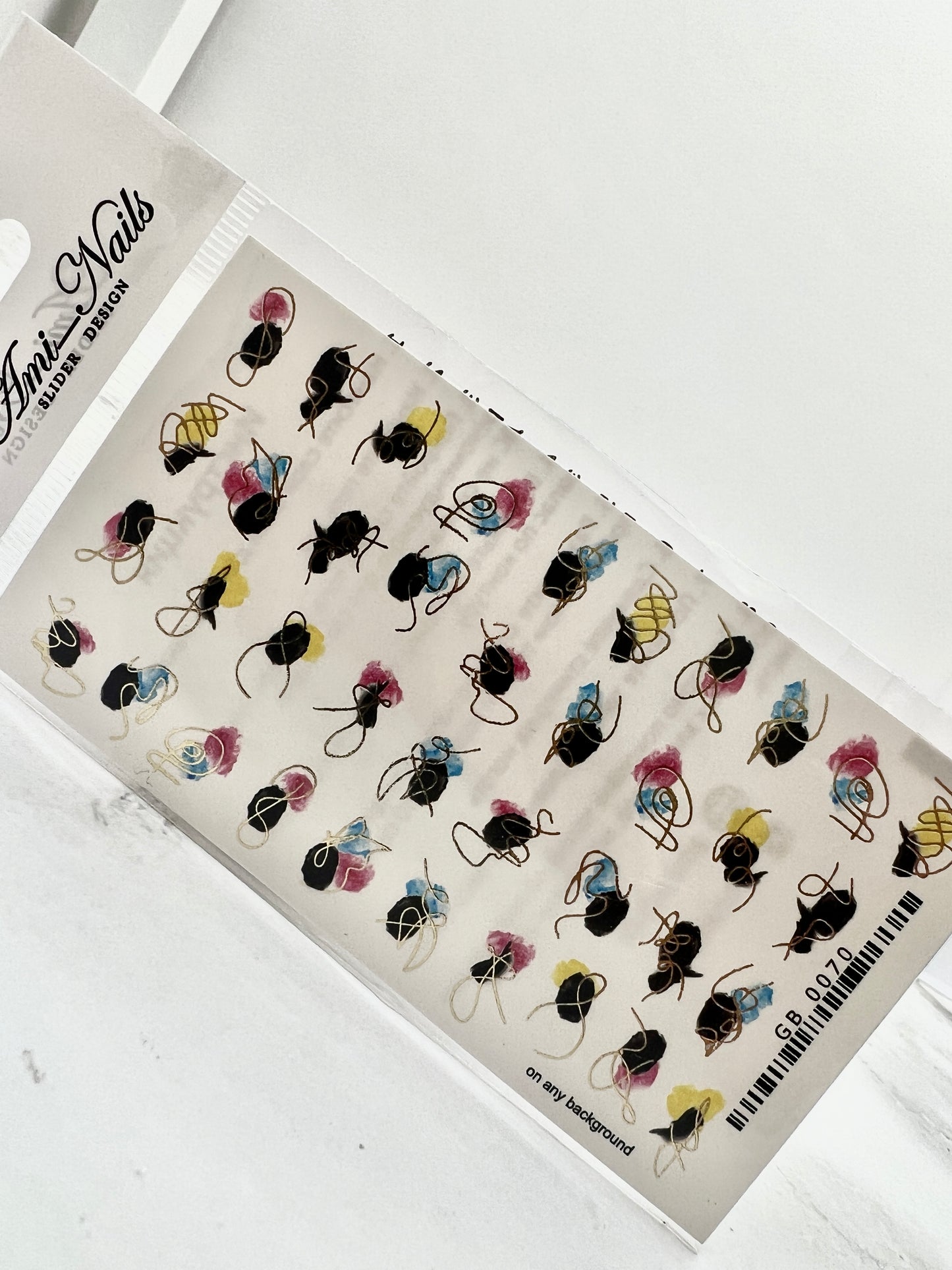 Ami Nails Slider Design GB0070