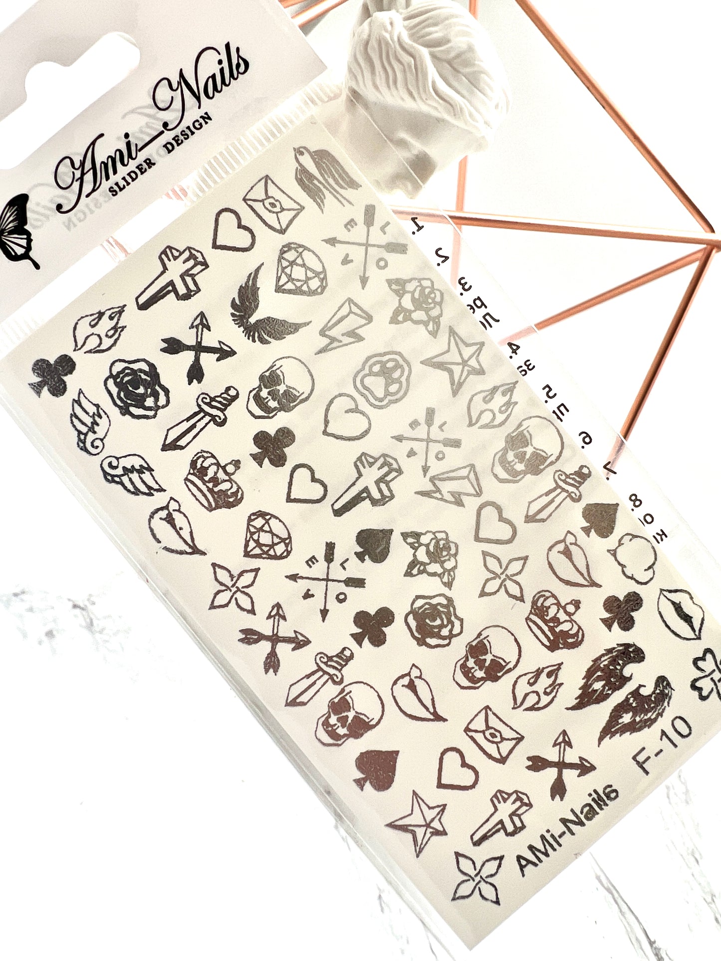 Ami Nails Slider Design F-10