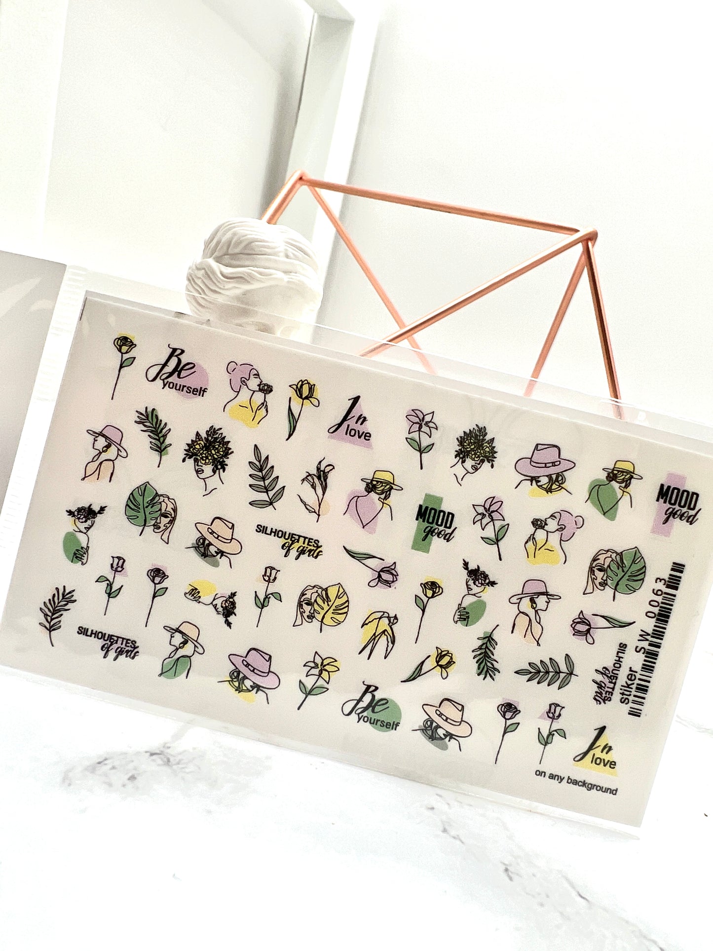 Ami Nails Diseño deslizante SW 0063