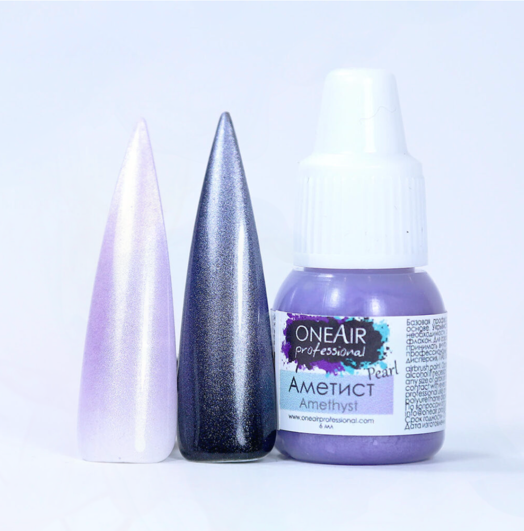 OneAir Airbrush Nail Paint Amethyst