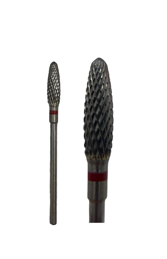 Carbide bit (red notch) for removing