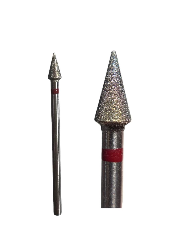 鑽頭錐金剛石噴塗0.50(紅色虛線)