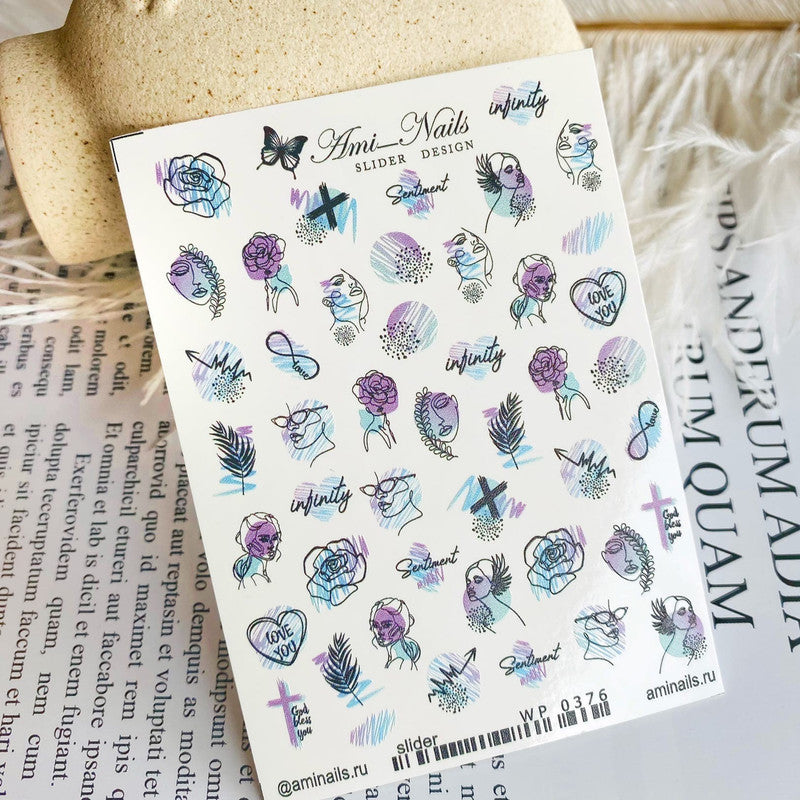 Ami Nails Slider Design WP0376
