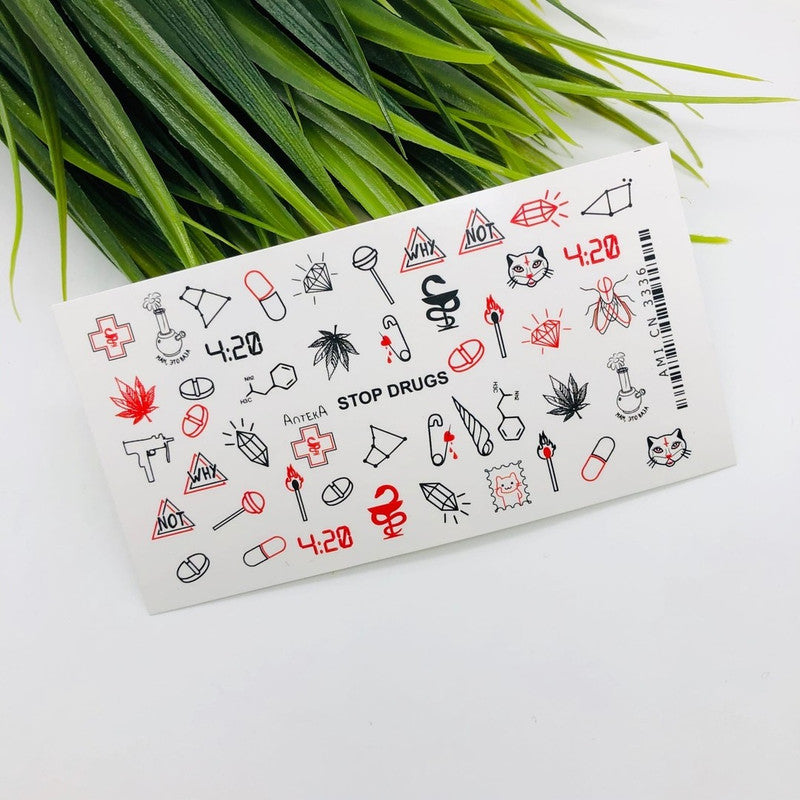 Ami Nails Slider Design 3336