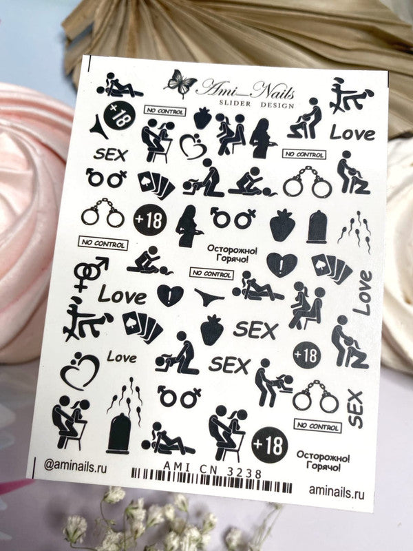 Ami Nails Slider Design 3238