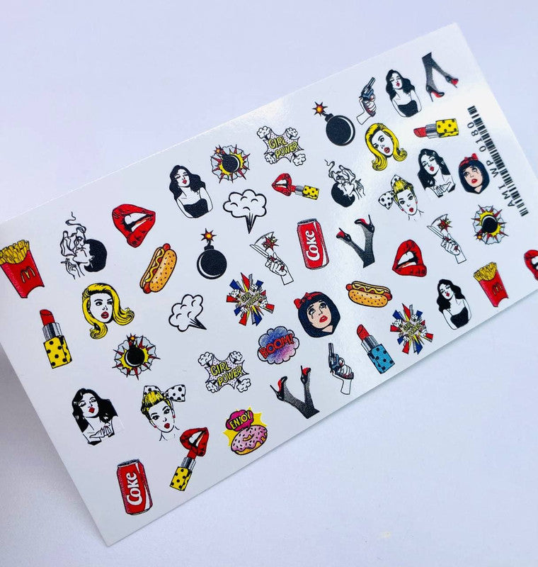 Ami Nails Slider Design WP0180