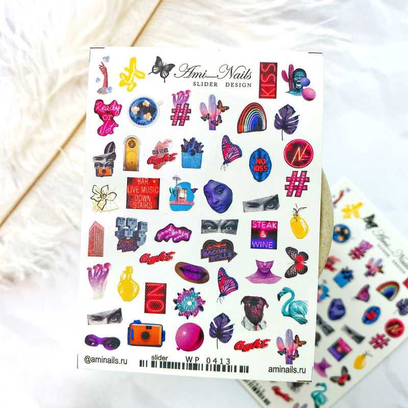 Ami Nails Slider Design WP0413