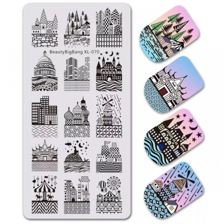 Stamping Plate Beauty BigBang #XL-070