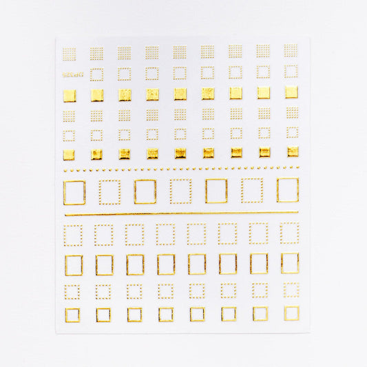 Zoo Stickers 1378 Gold