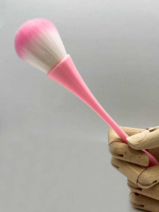 Nail dust brush (pink)