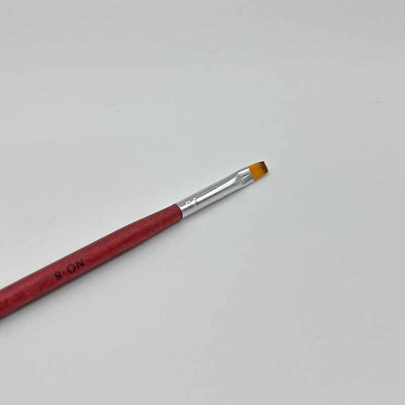EzFlow Wood brush for gel #NO8