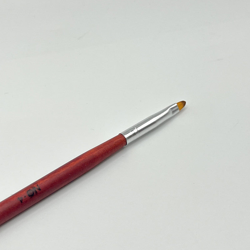 EzFlow Wood brush for gel #NO4