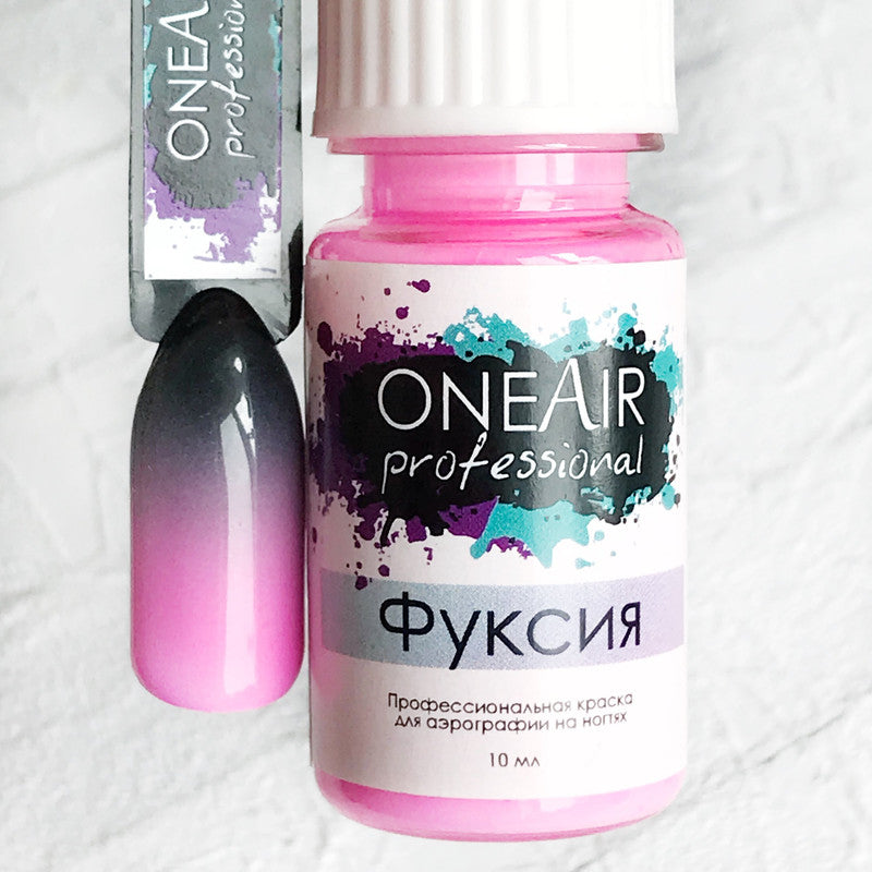 OneAir 噴槍指甲油紫紅色 10 毫升