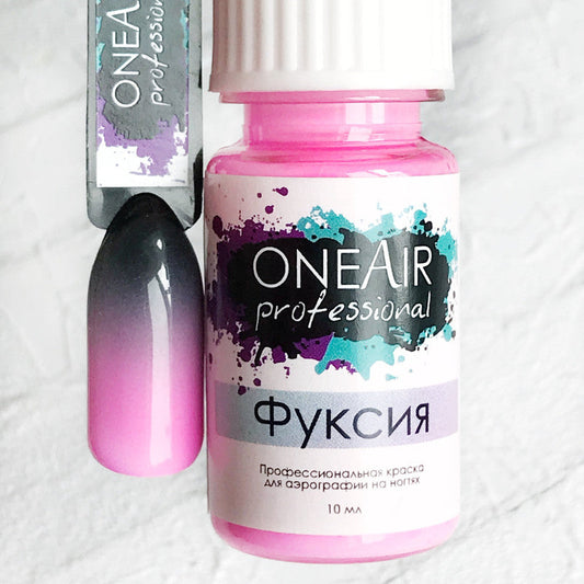 OneAir Airbrush Nail Paint Fuchsia