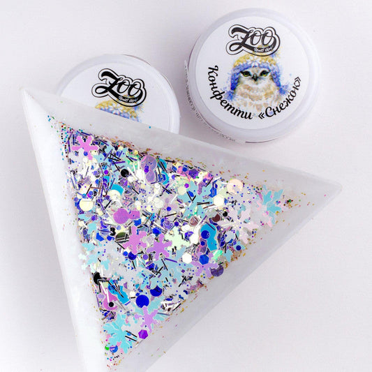 Zoo Confetti 1566“雪球”1 克
