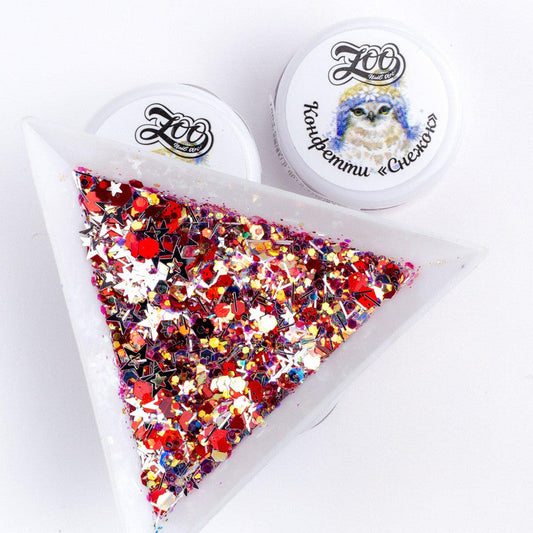 Zoo Confetti 1570“雪球”1 克