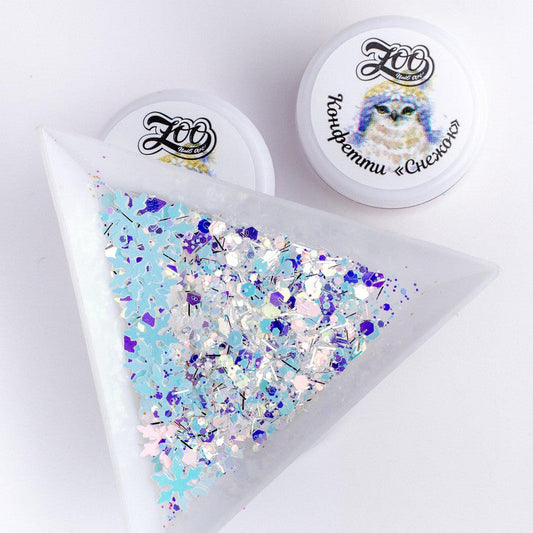 Zoo Confetti 1562“雪球”1 克