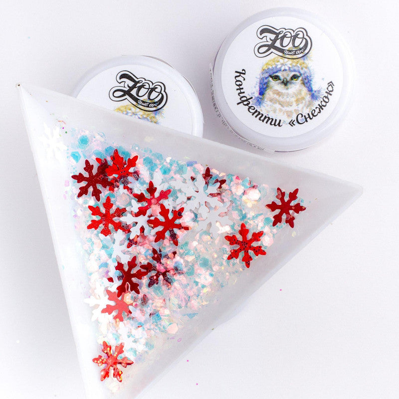 Zoo Confetti 1565“雪球”1 克