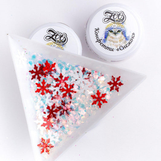 Zoo Confetti 1565“雪球”1 克