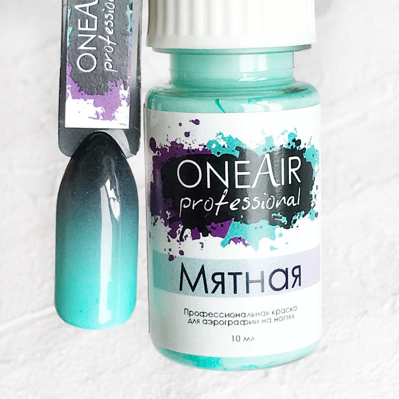 OneAir 噴槍指甲油薄荷 10 毫升