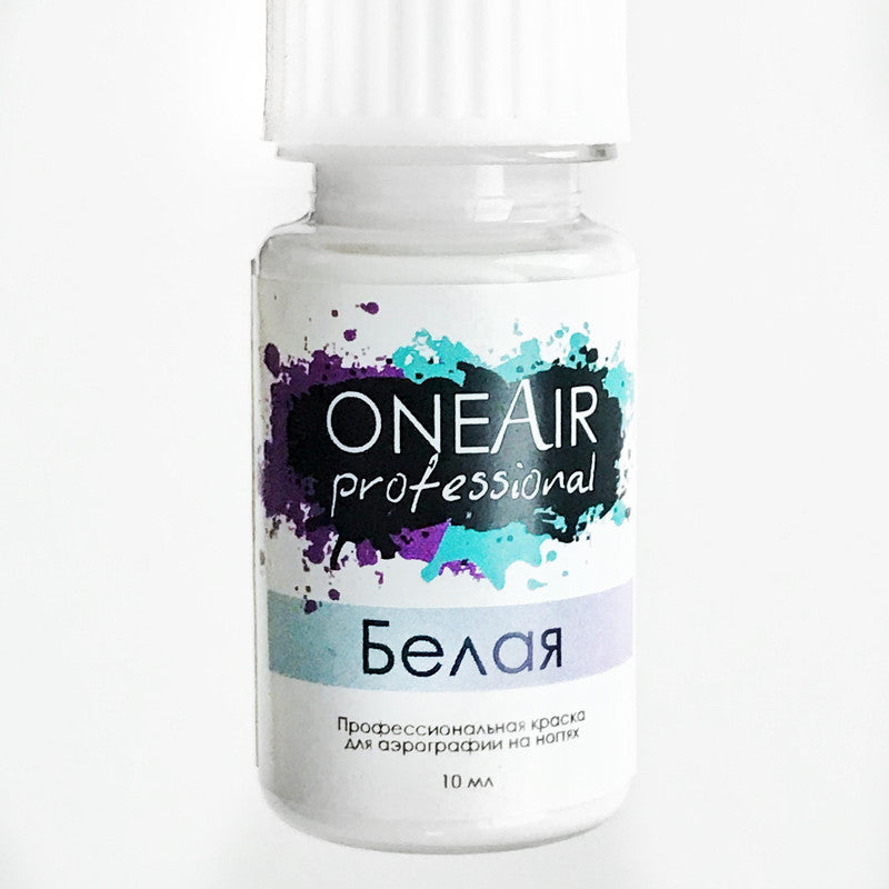 OneAir Airbrush Nail Paint White