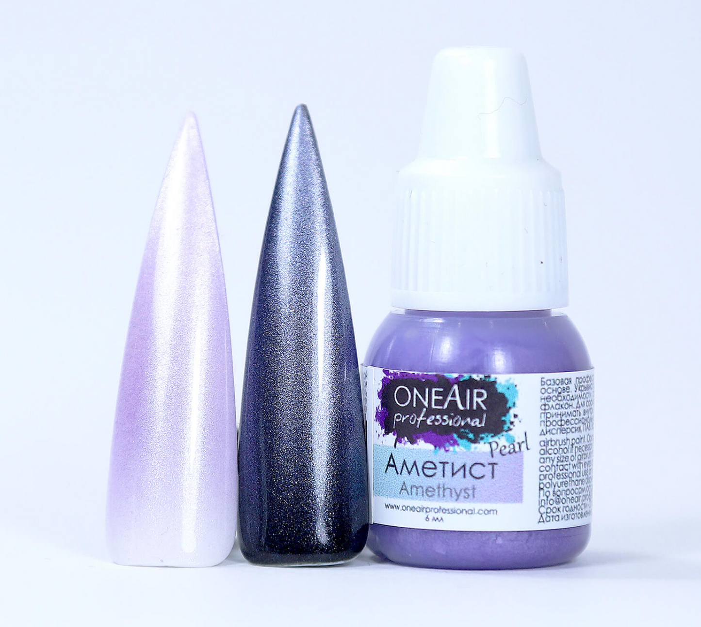 OneAir Airbrush Nail Paint Ceniza Azur 10 ml