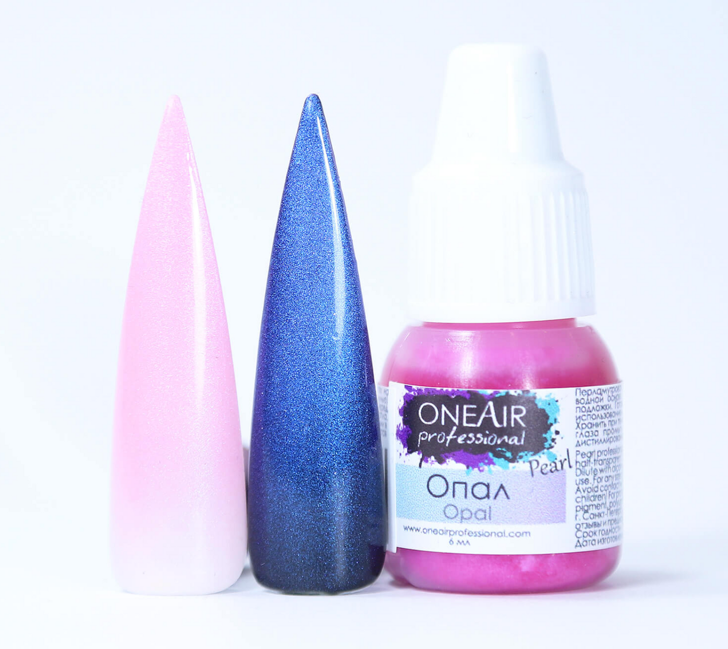 OneAir 噴槍指甲油灰藍色 10 毫升