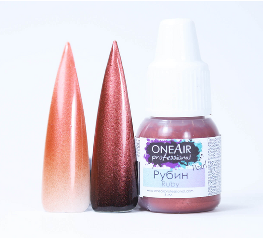 OneAir Airbrush Nail Paint Ruby