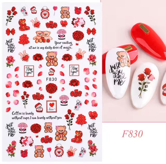 Stickers F830 St Valentine’s
