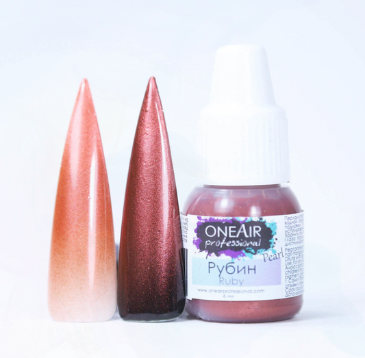 OneAir Airbrush Nail Paint Ruby