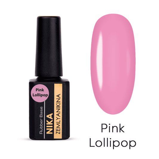 Nika Zemlyanikina Rubber base Pink Lollipop 15ml