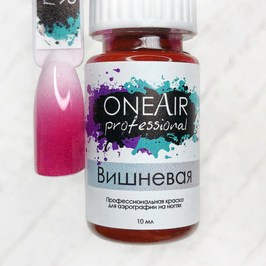 OneAir Airbrush Nail Paint Cherry